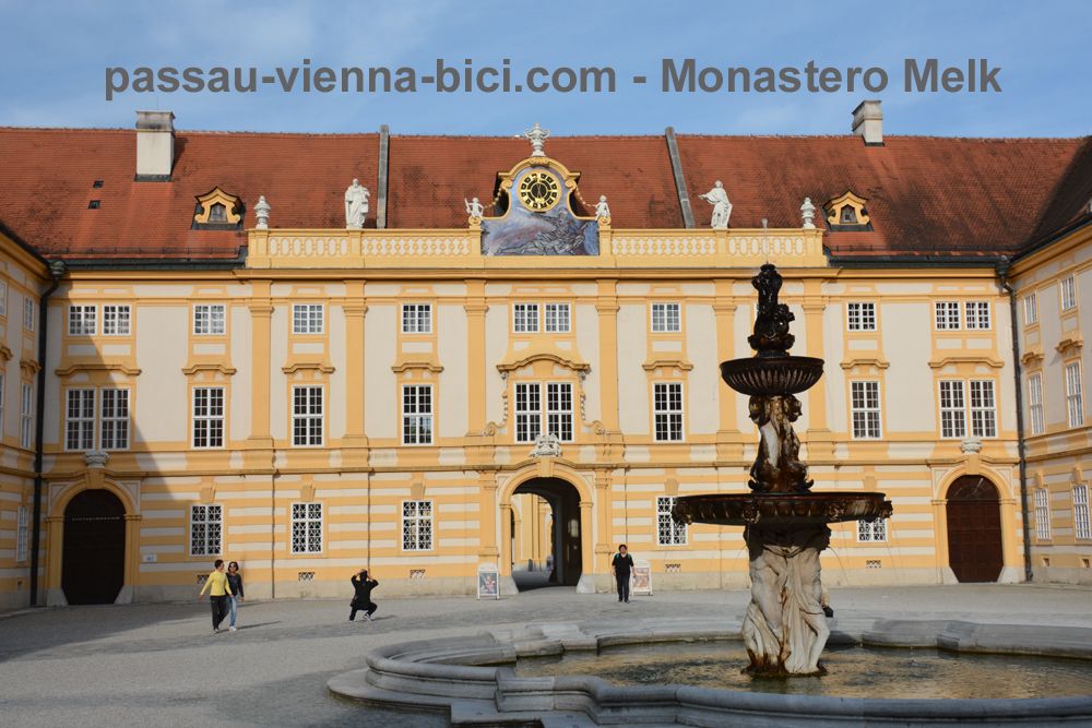 Giro in bicicletta Passavia-Vienna - Monastero Melk